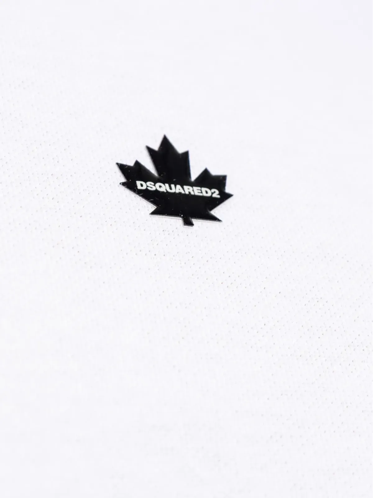 DSQUARED2 ロゴアップリケ コットン Tシャツ - ホワイト - 画像5