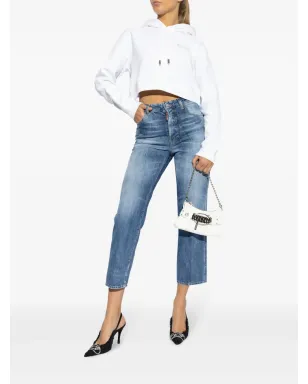 DSQUARED2 ロゴパッチ コットンデニムジーンズ - サムネイル2