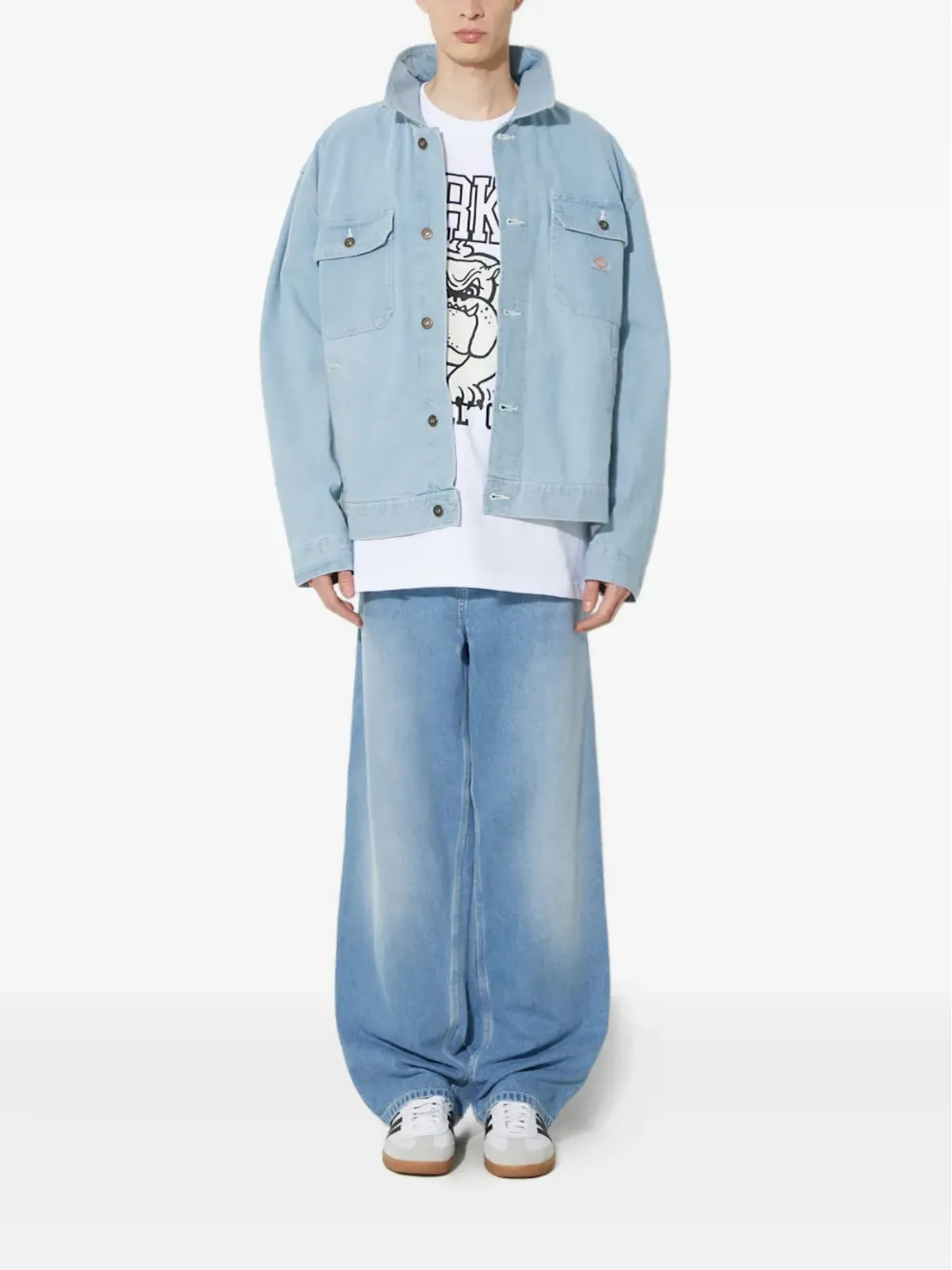 DICKIES ボタン付きデニムジャケット - 画像2