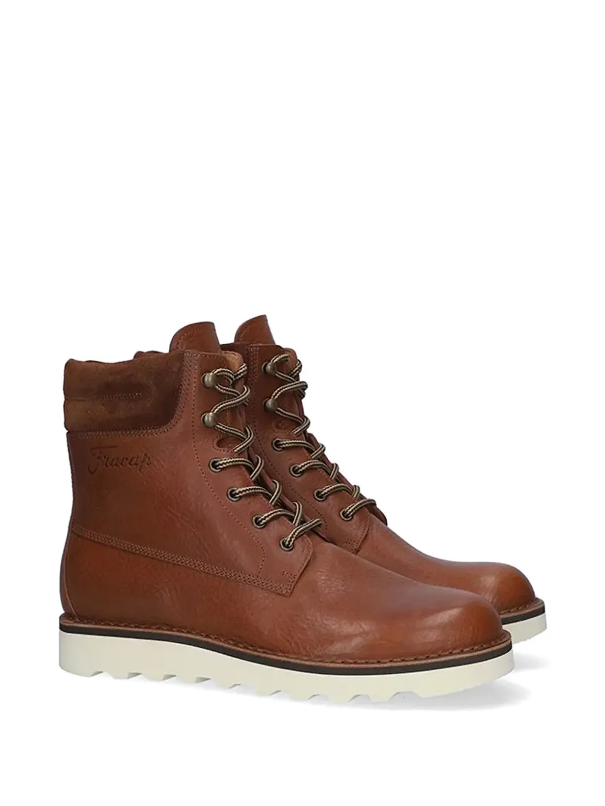 Fracap Explorer スエードパネル アンクルブーツ - 画像2