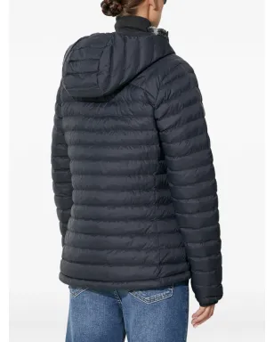 Fjällräven Expedition Lätt フード付きロゴジャケット ブラック - サムネイル3