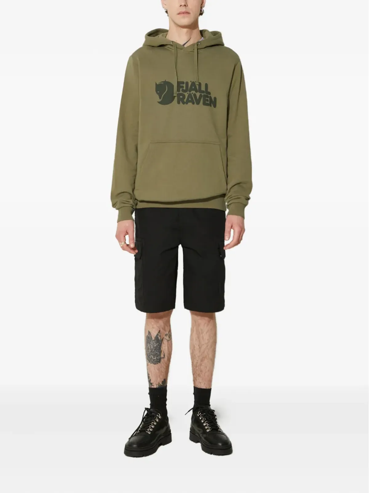 Fjällräven ロゴディテール フーディ - 画像2
