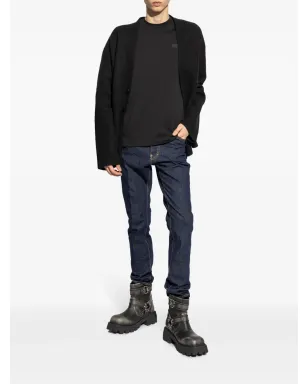 DSQUARED2 パネルド・スリムカットジーンズ ブルー - サムネイル2