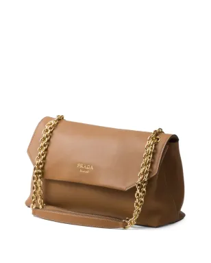 Prada ミディアム Doux ショルダーバッグ - ブラウン - サムネイル5