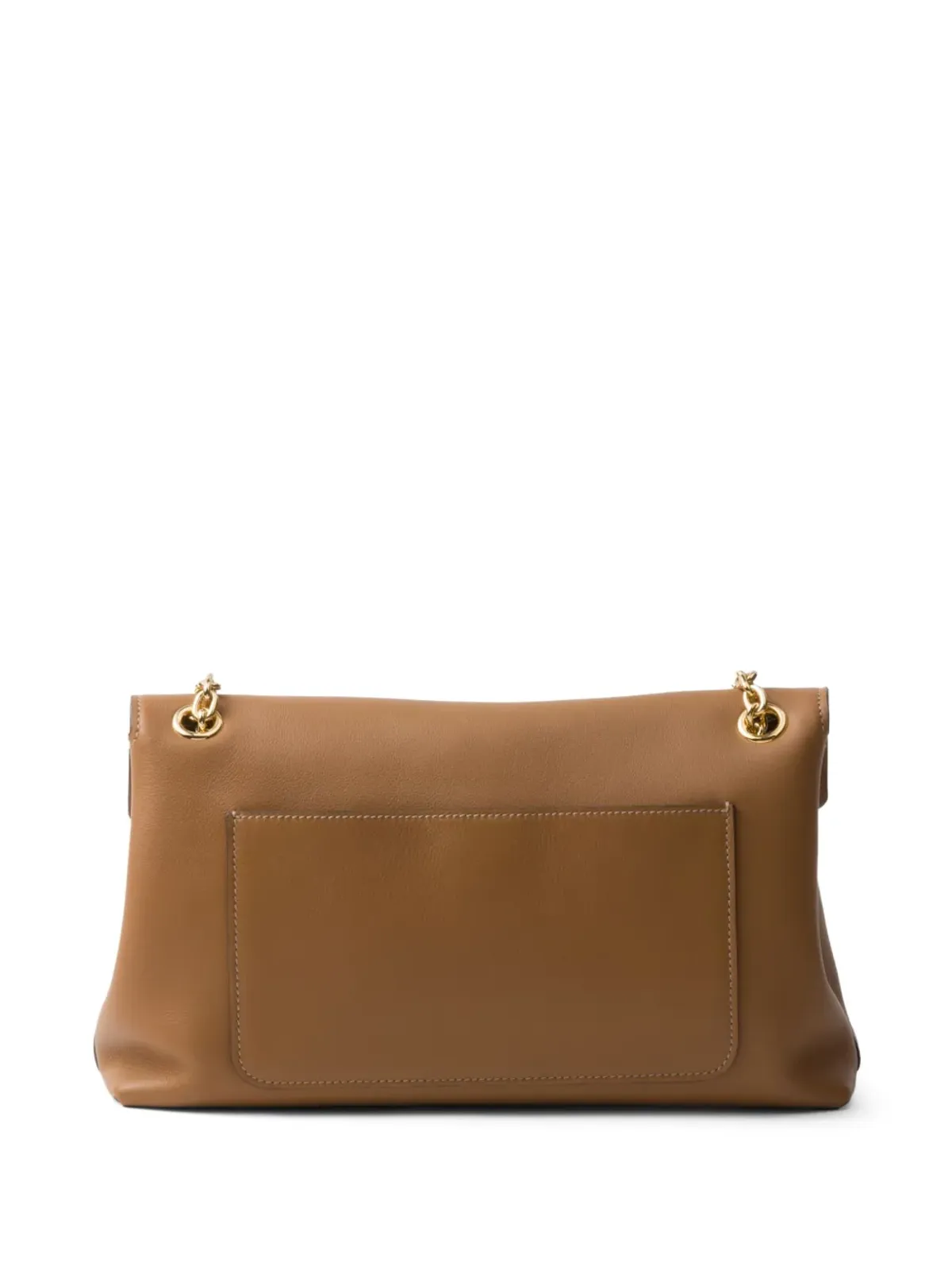 Prada ミディアム Doux ショルダーバッグ - ブラウン - 画像4