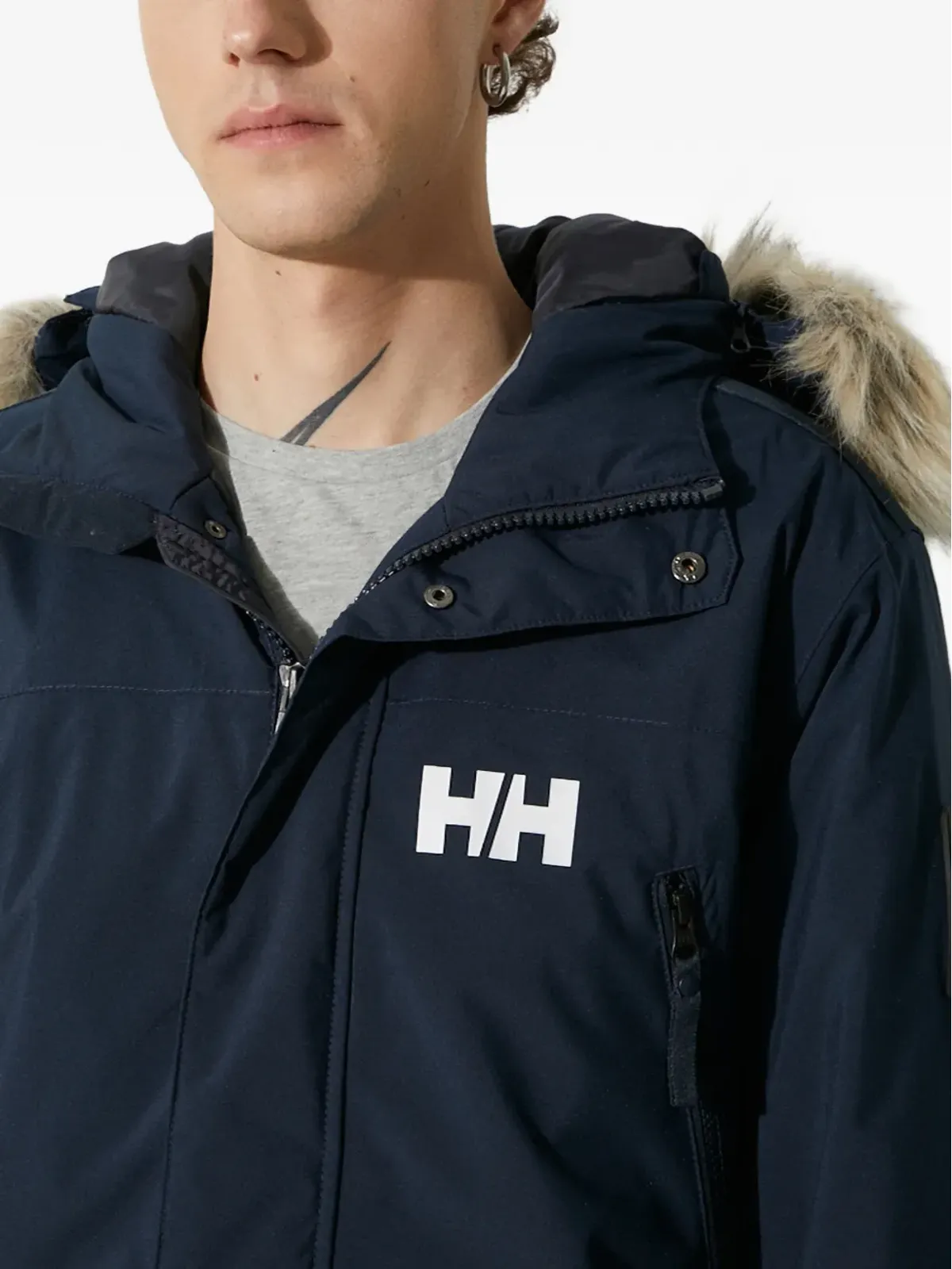 Helly Hansen トリムド フード付きパーカ - 画像5