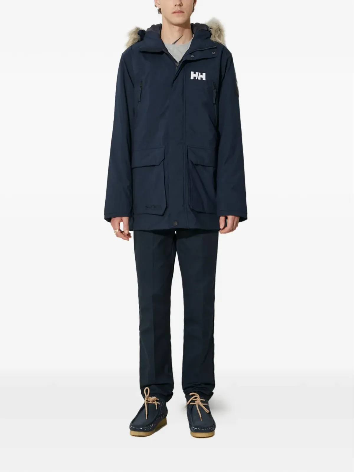 Helly Hansen トリムド フード付きパーカ - 画像2