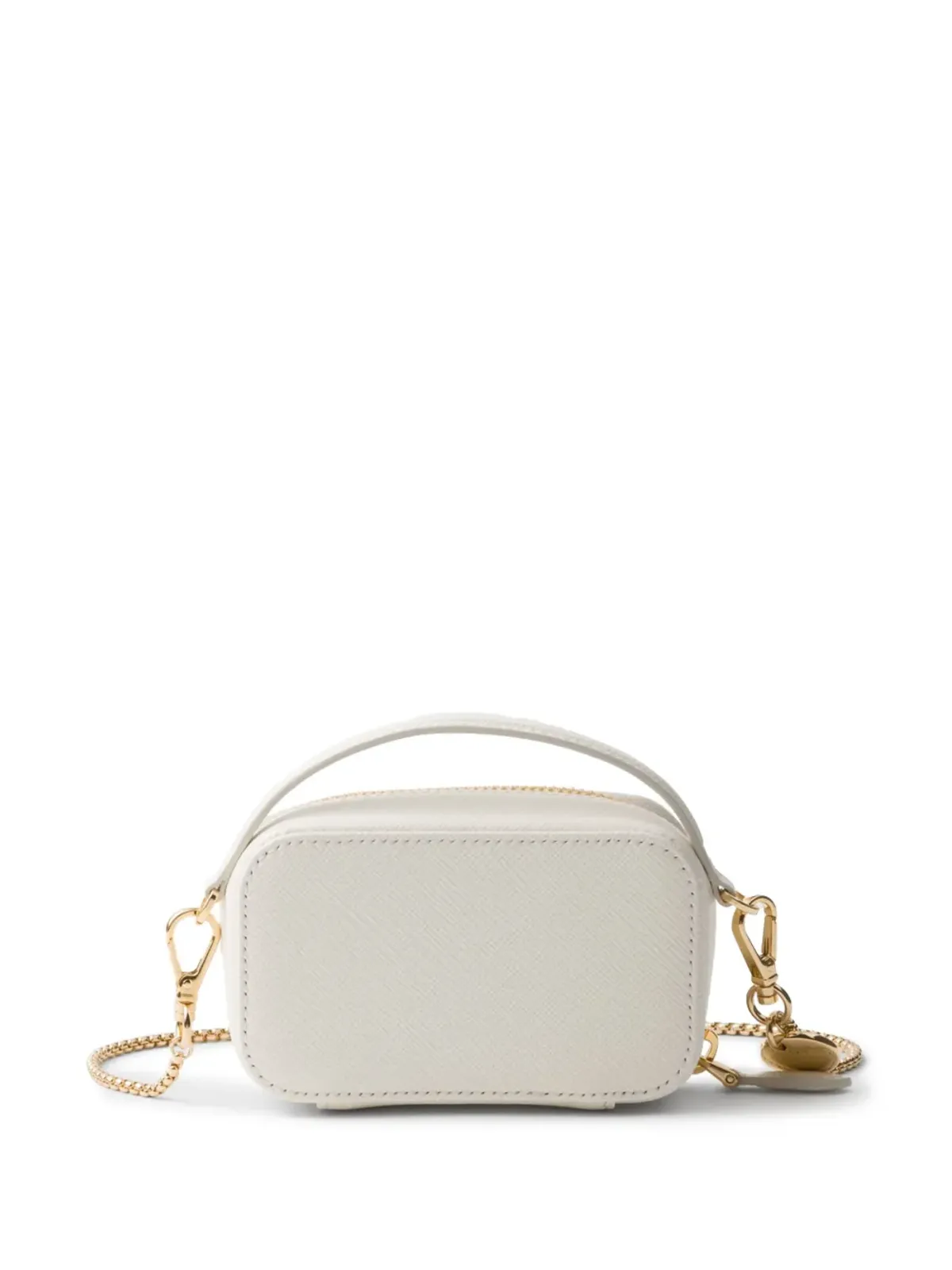 Prada サフィアーノレザー ミニバッグ - ホワイト - 画像2