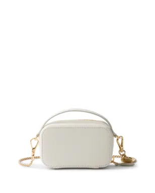 Prada サフィアーノレザー ミニバッグ - ホワイト - サムネイル2