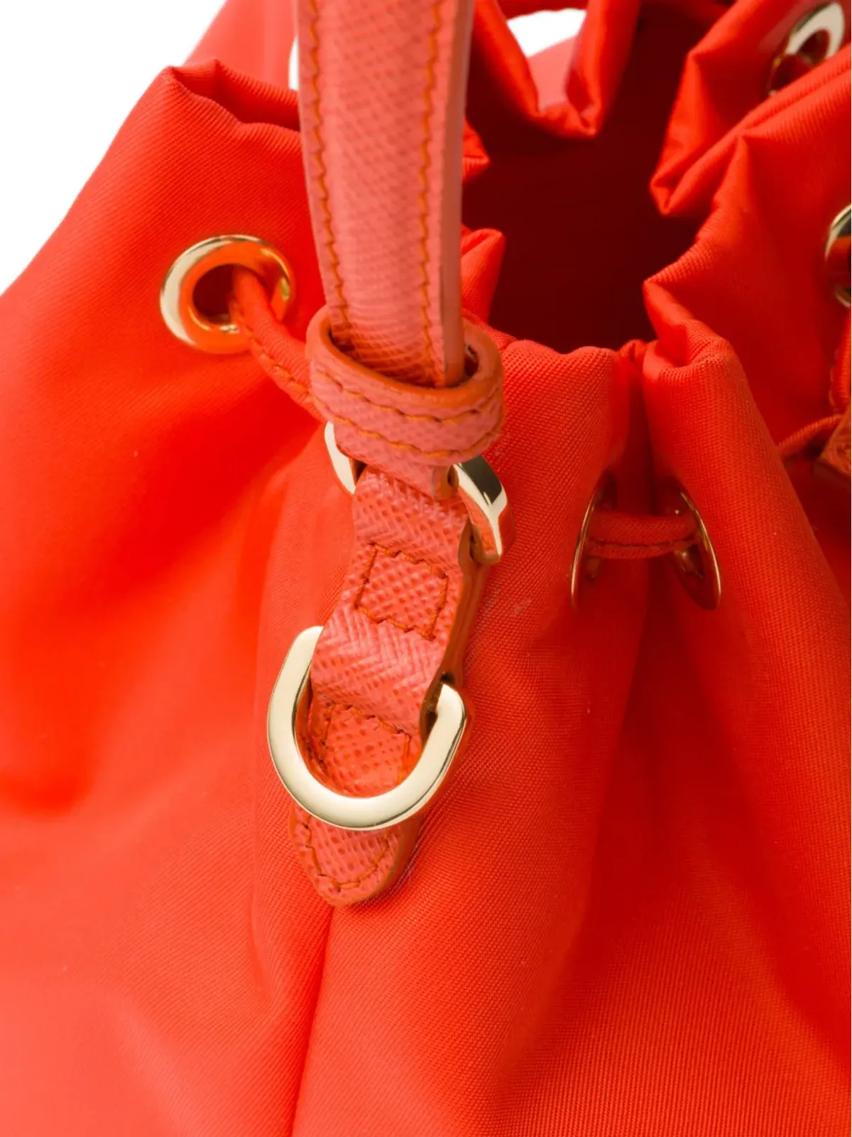 Prada Re-Edition 1978 ミニ バケットバッグ - オレンジ - 画像4