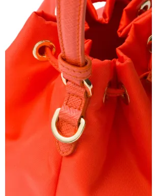 Prada Re-Edition 1978 ミニ バケットバッグ - オレンジ - サムネイル4