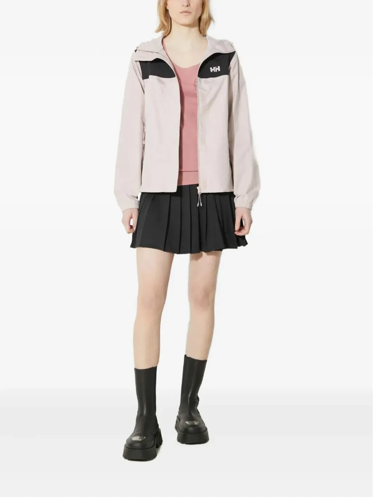 Helly Hansen Vancouver カラーブロック フード付きレインジャケット - 画像2