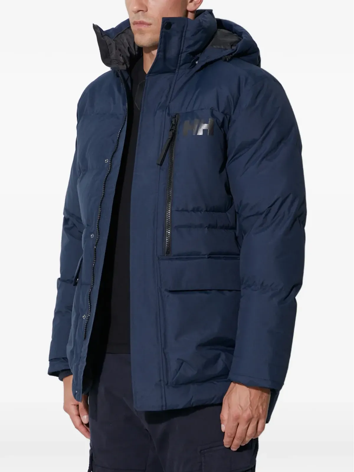 Helly Hansen フード付き ロゴディテール 中綿ジャケット - 画像3