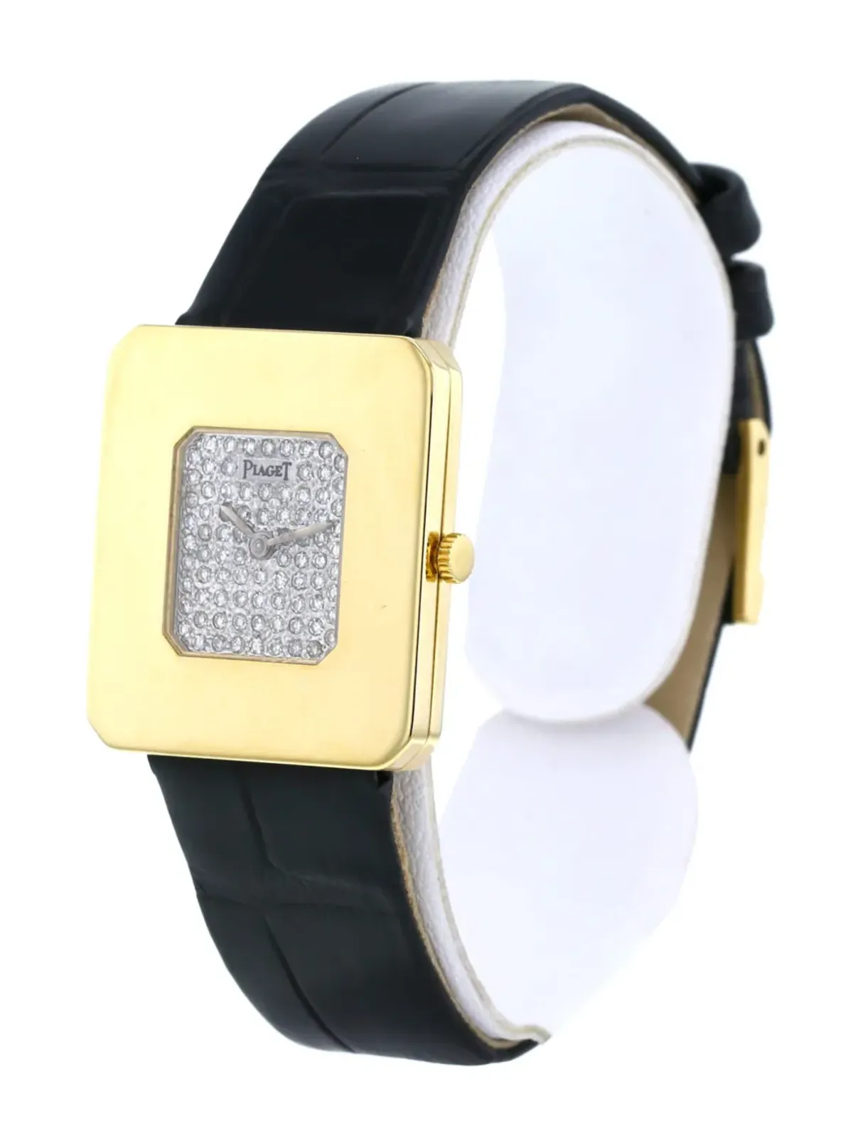 Piaget 1970年代中古 ダイヤモンド文字盤 ドレスウォッチ - 画像5