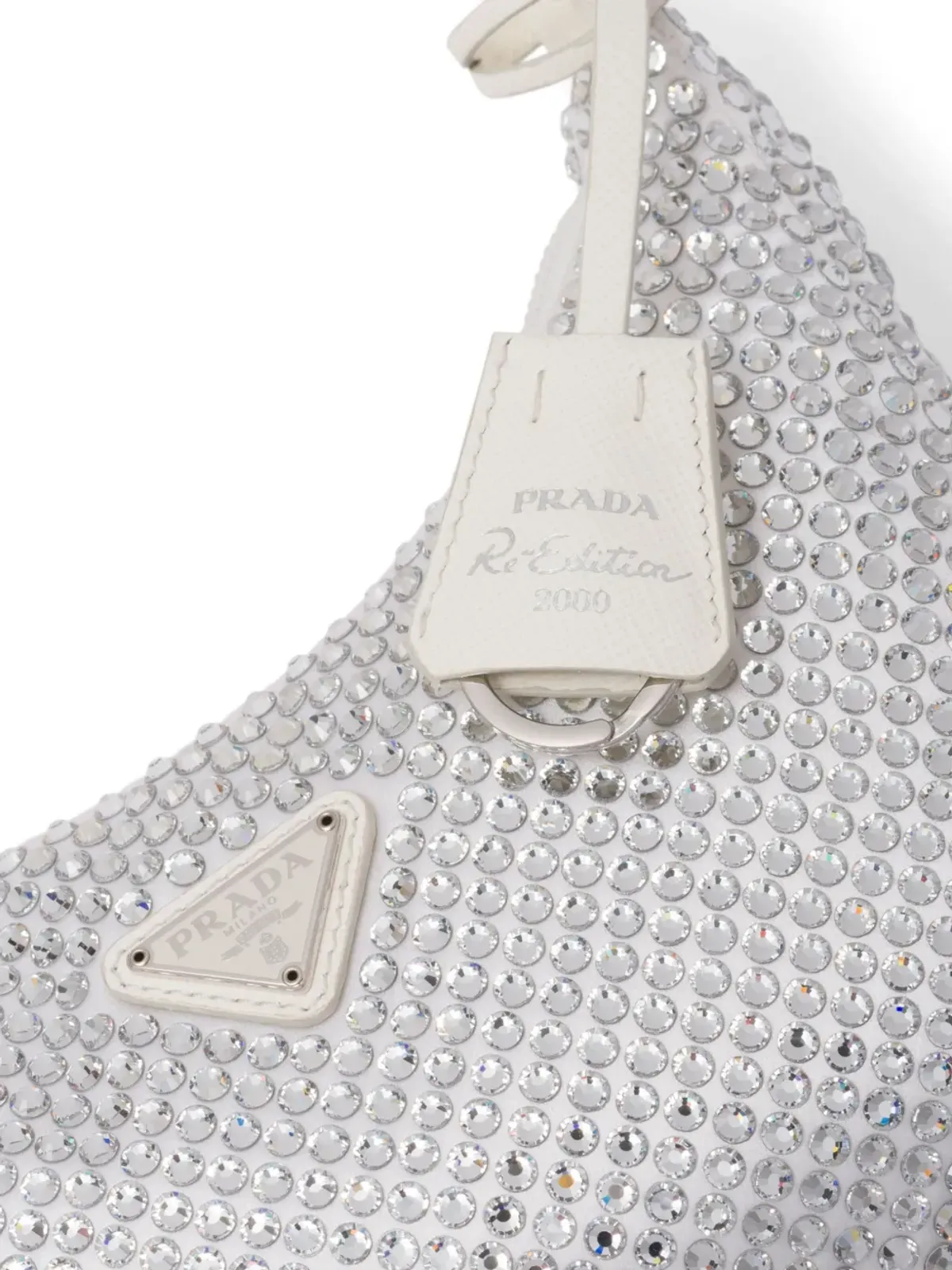 Prada リエディション 装飾入りミニバッグ - 画像5