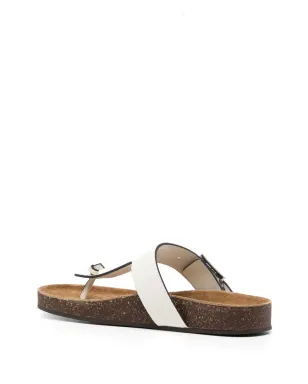 Tory Burch メロー トングサンダル - ホワイト - サムネイル3