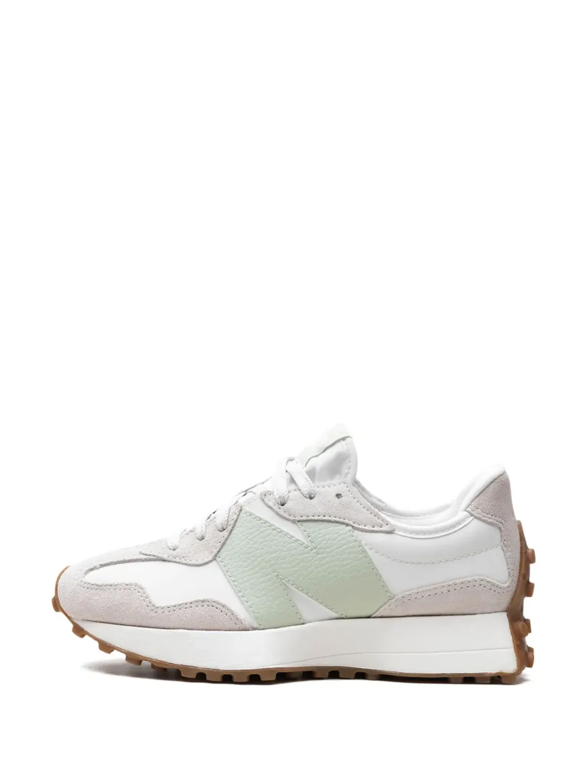 New Balance 327 パネルドスニーカー ホワイト - 画像5