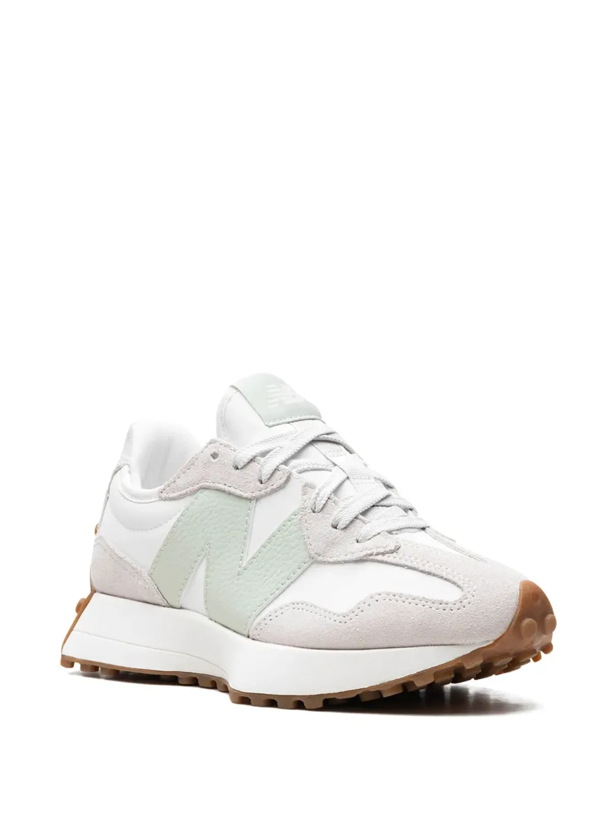 New Balance 327 パネルドスニーカー ホワイト - 画像2