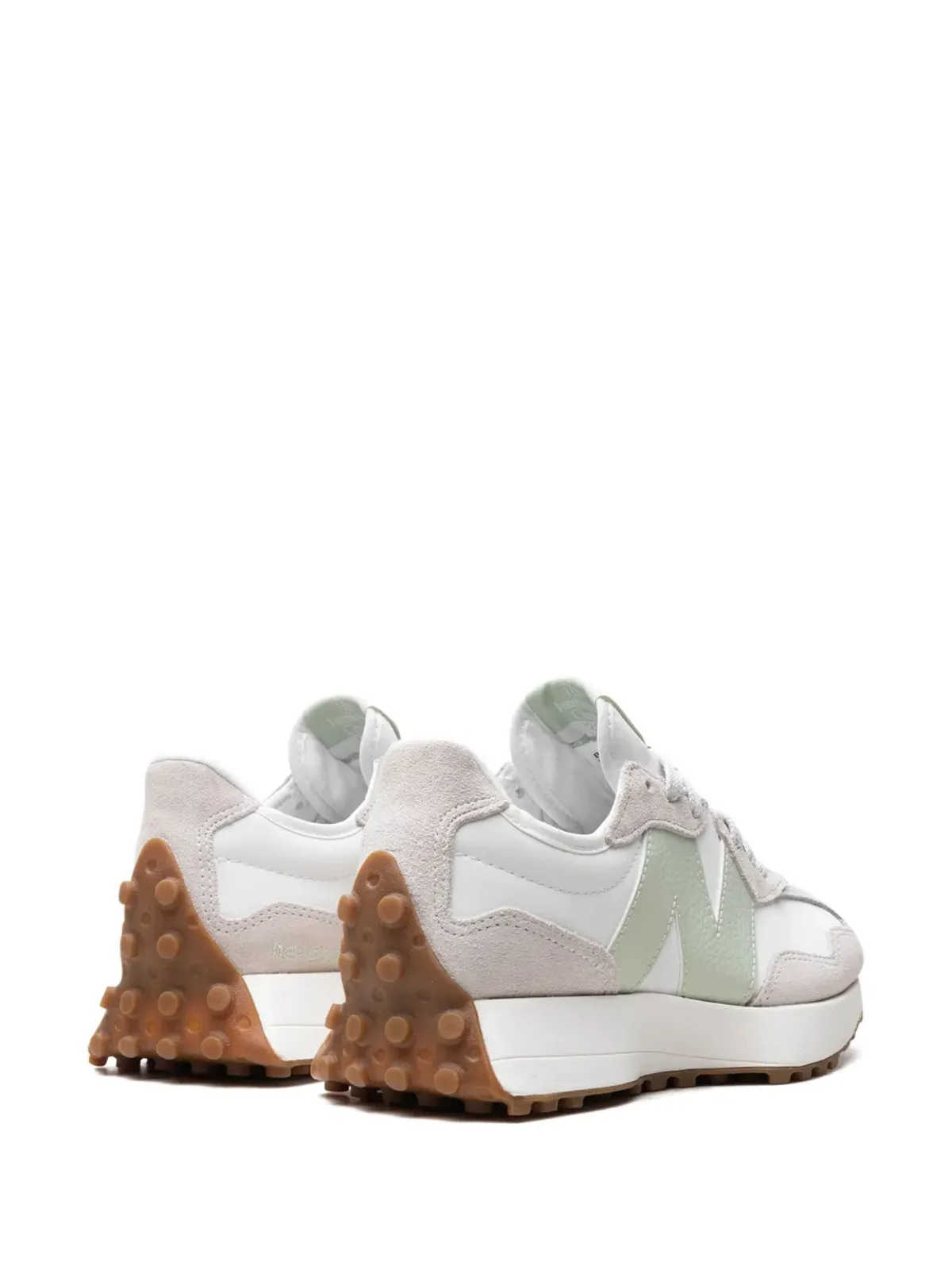 New Balance 327 パネルドスニーカー ホワイト - 画像3