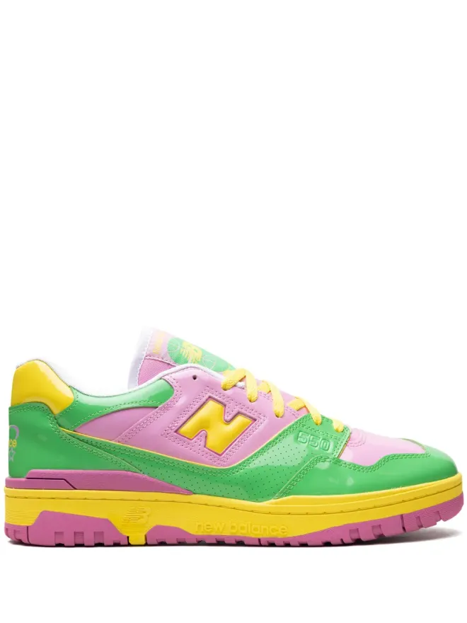 New Balance New Balance 550 コントラストスニーカー グリーンの商品画像