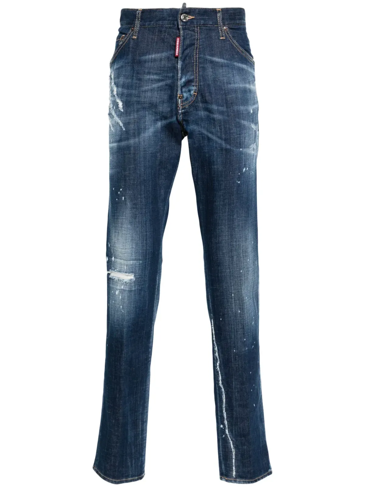 DSQUARED2 クールガイ テーパードジーンズ ブルー - 画像1