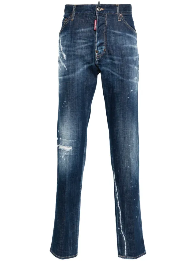 Dsquared2 DSQUARED2 クールガイ テーパードジーンズ ブルーの商品画像
