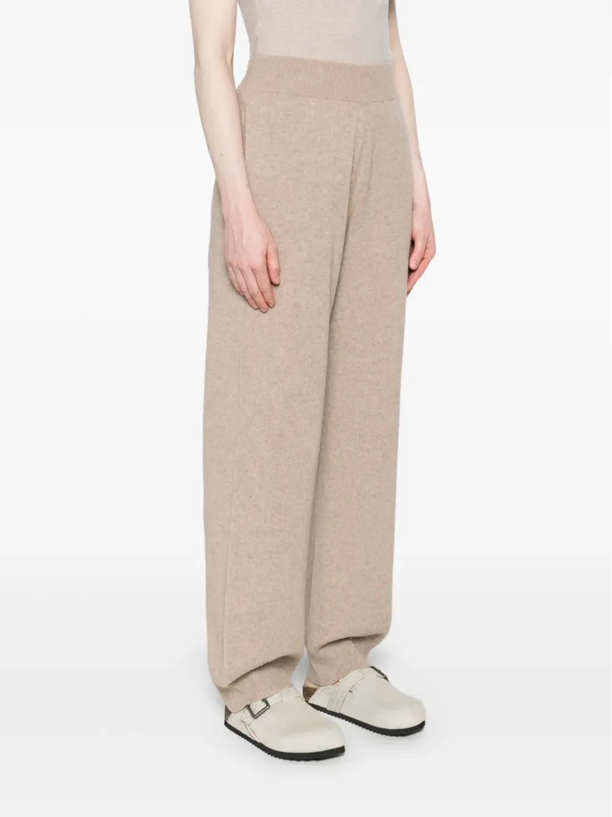 Stella McCartney 再生カシミヤ混ウールのトラックパンツ - 画像3