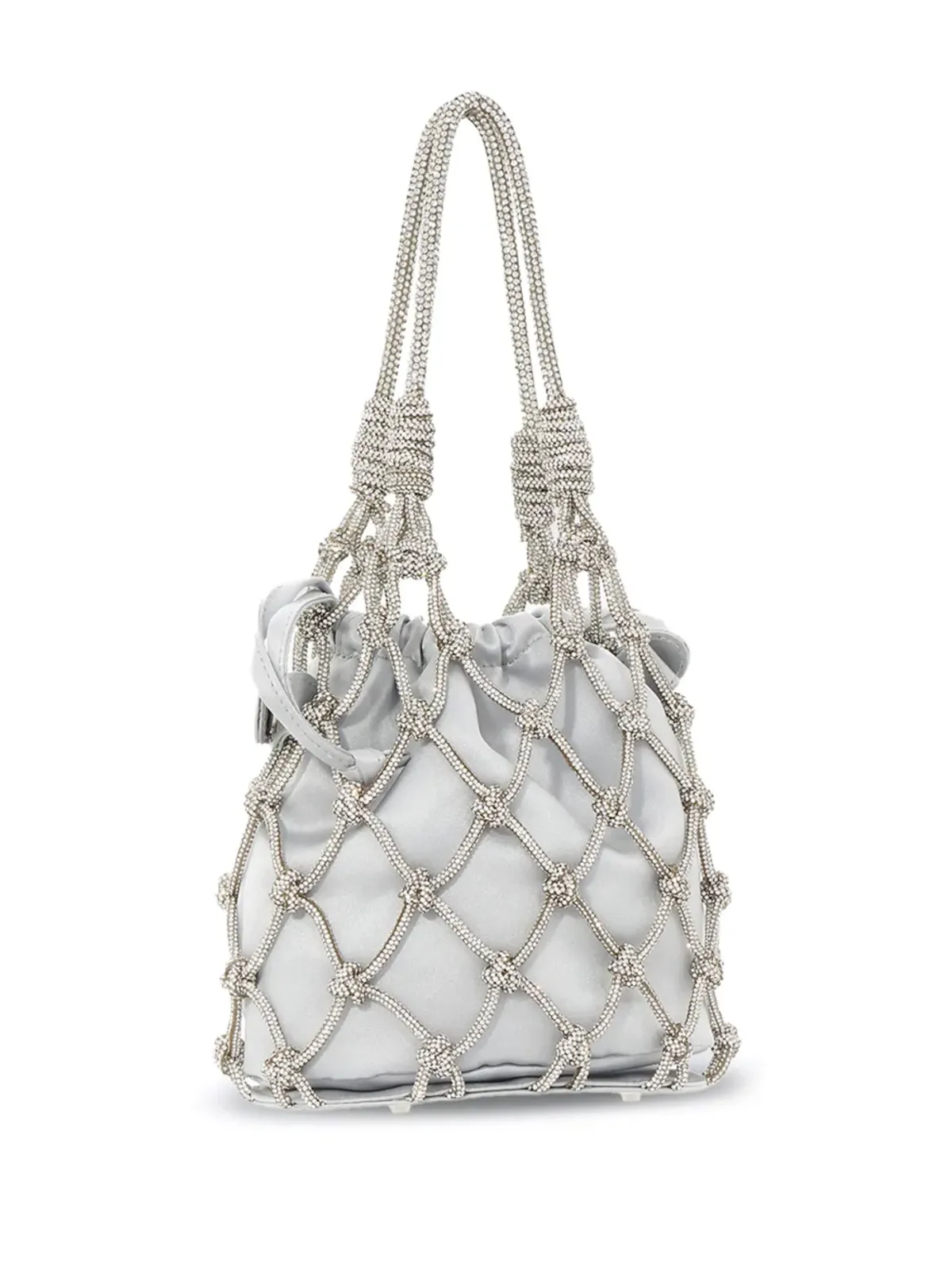 Judith Leiber ラインストーン装飾サテンのトートバッグ - 画像4