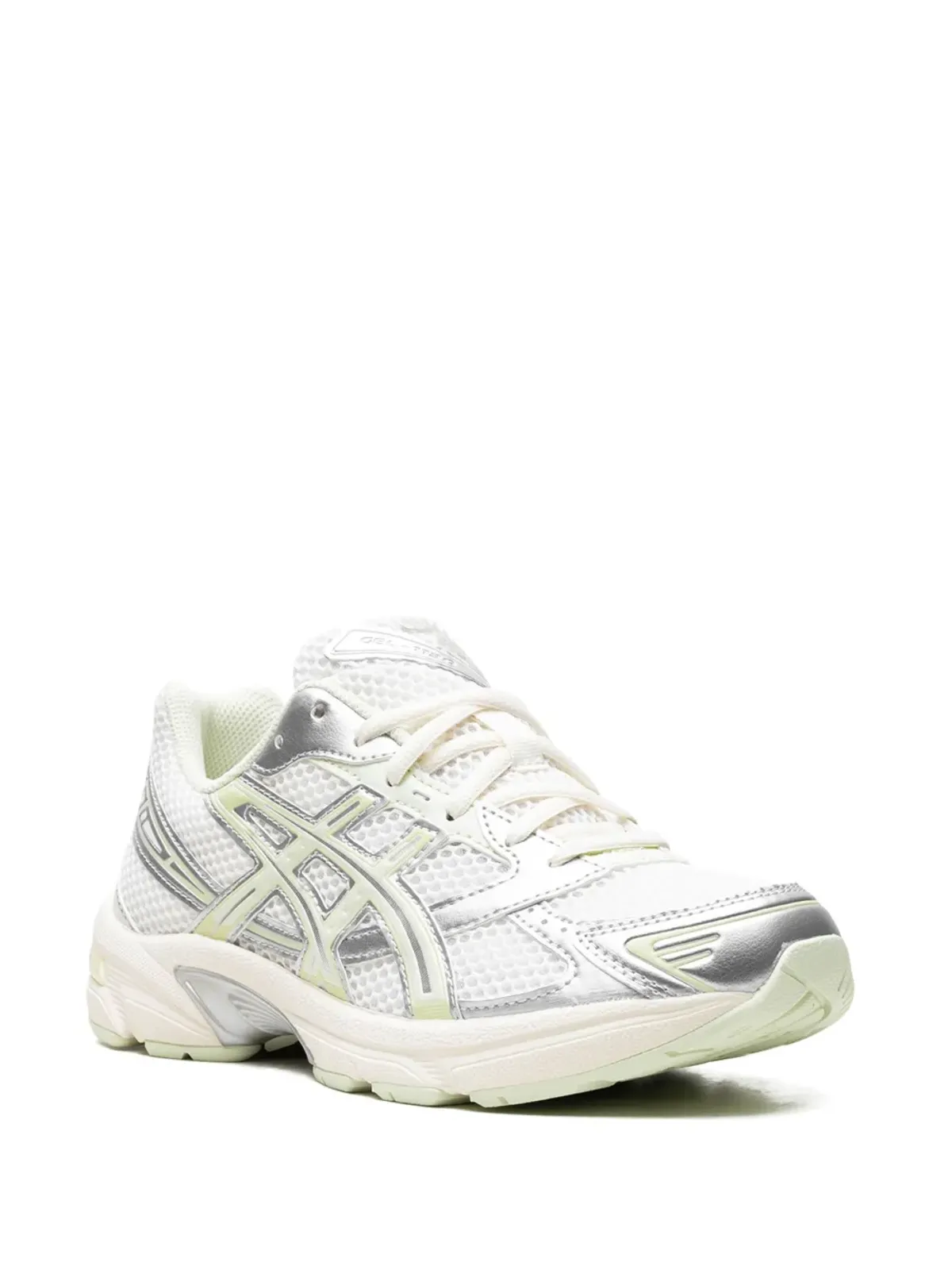 ASICS GEL-1130 シルバー/グリーン スニーカー - 画像2