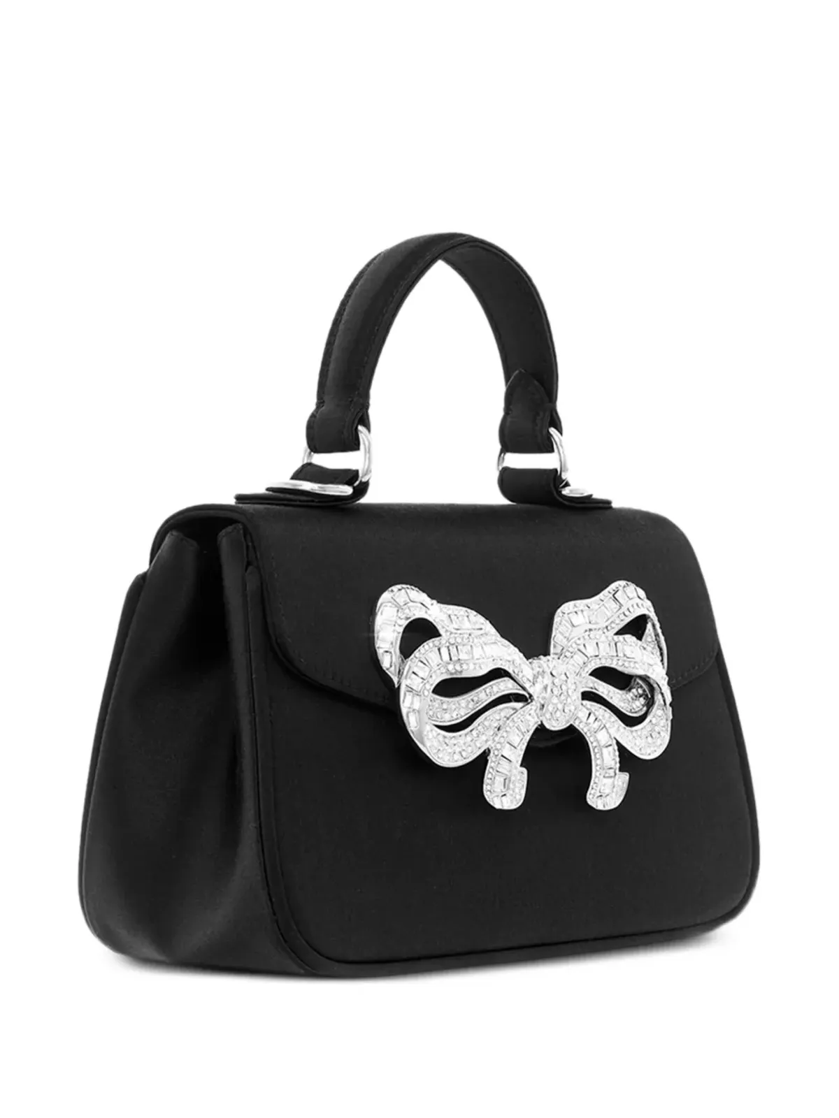 Judith Leiber ボウ付きサテン・トートバッグ - 画像4