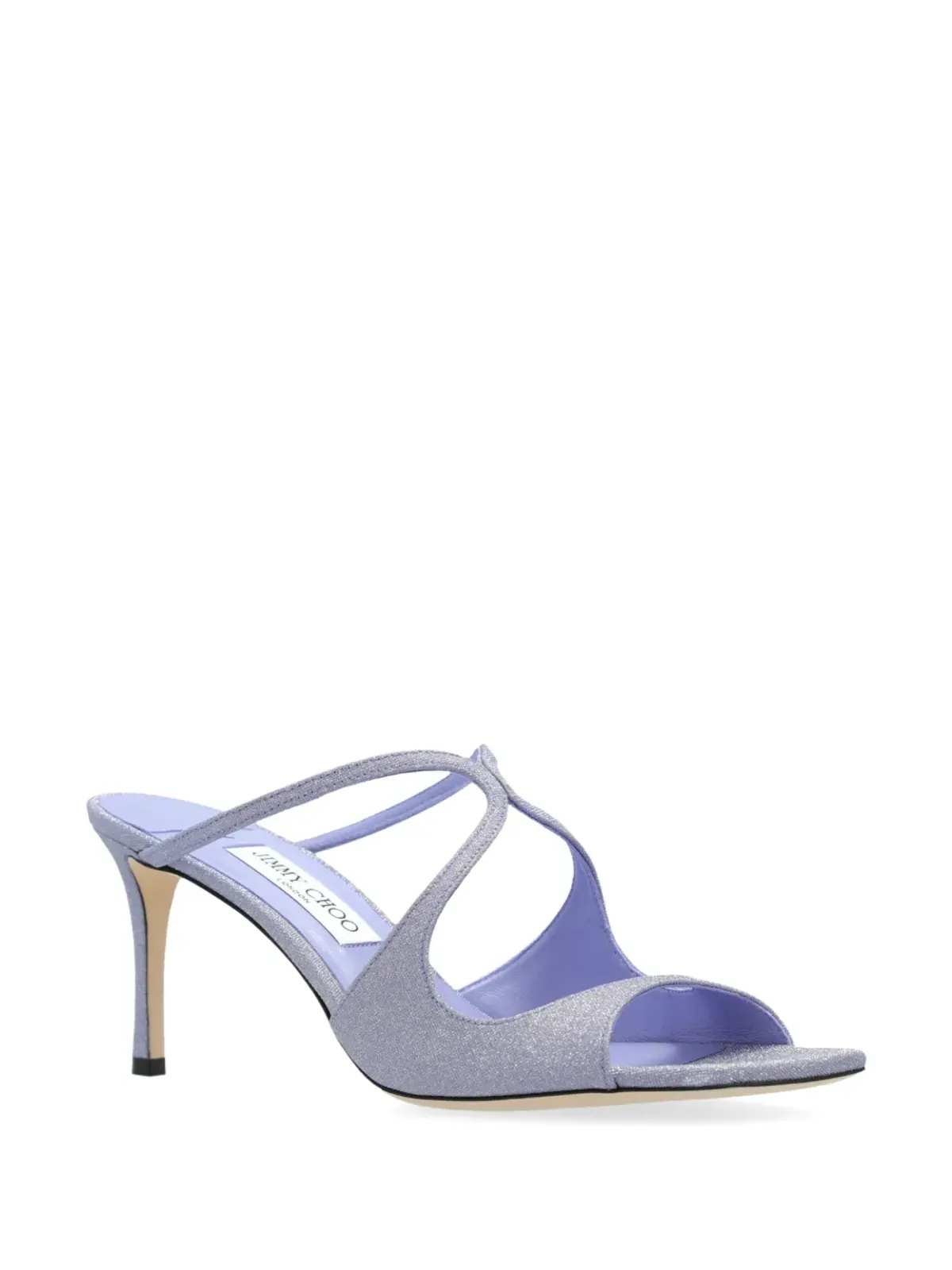 Jimmy Choo アニス 75mm カットアウト サンダル ブルー - 画像2