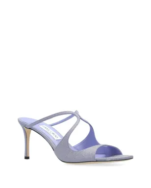 Jimmy Choo アニス 75mm カットアウト サンダル ブルー - サムネイル2
