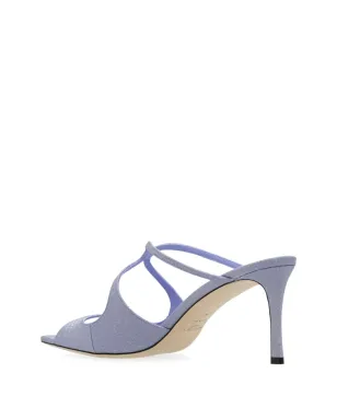 Jimmy Choo アニス 75mm カットアウト サンダル ブルー - サムネイル3