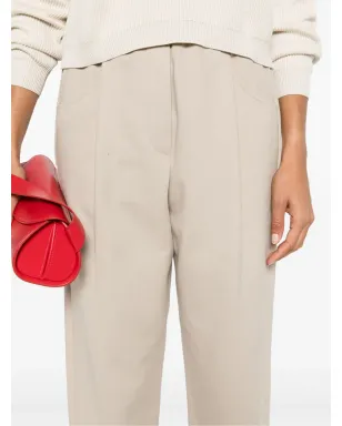 Brunello Cucinelli クロップド テーパード トラックパンツ - サムネイル5