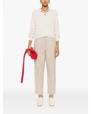 Brunello Cucinelli クロップド テーパード トラックパンツ - サムネイル2