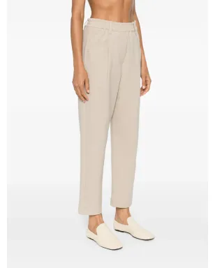 Brunello Cucinelli クロップド テーパード トラックパンツ - サムネイル3