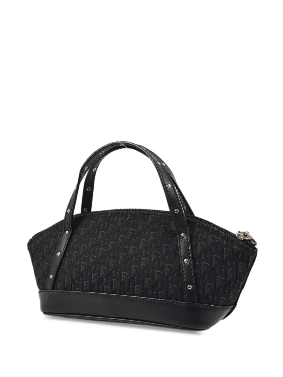 Christian Dior ビンテージ 2003 ストリートシック トロッター ハンドバッグ - ブラック - 画像2