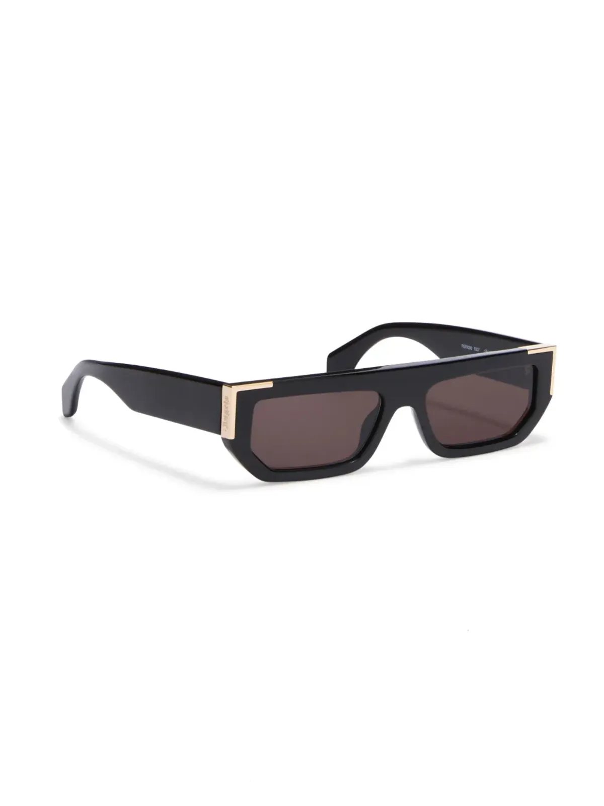 Palm Angels Eyewear ゴールデン サングラス - ブラック - 画像3