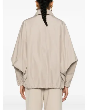 Brunello Cucinelli オフセンターZIP付き中綿ジャケット - サムネイル4