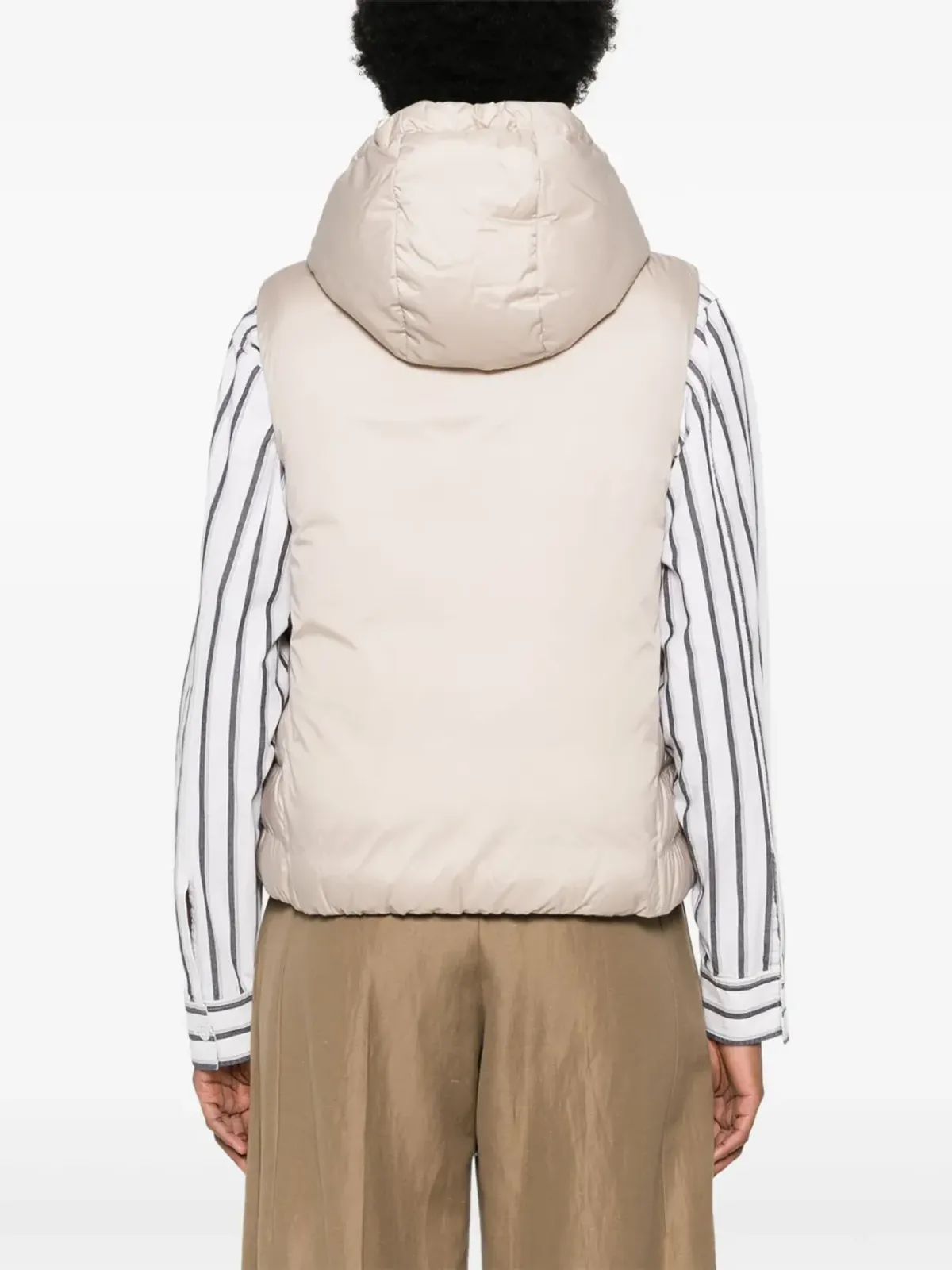 Brunello Cucinelli モニリディテール パディッドジレ - ニュートラル - 画像4