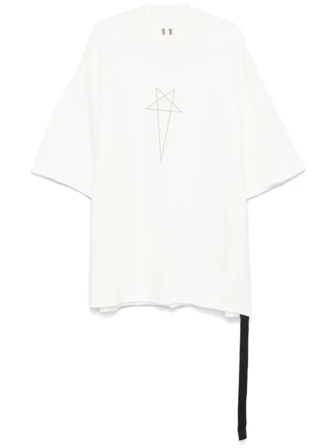 Rick Owens DRKSHDW Rick Owens DRKSHDW Tommy T Tシャツ - ホワイトの商品画像