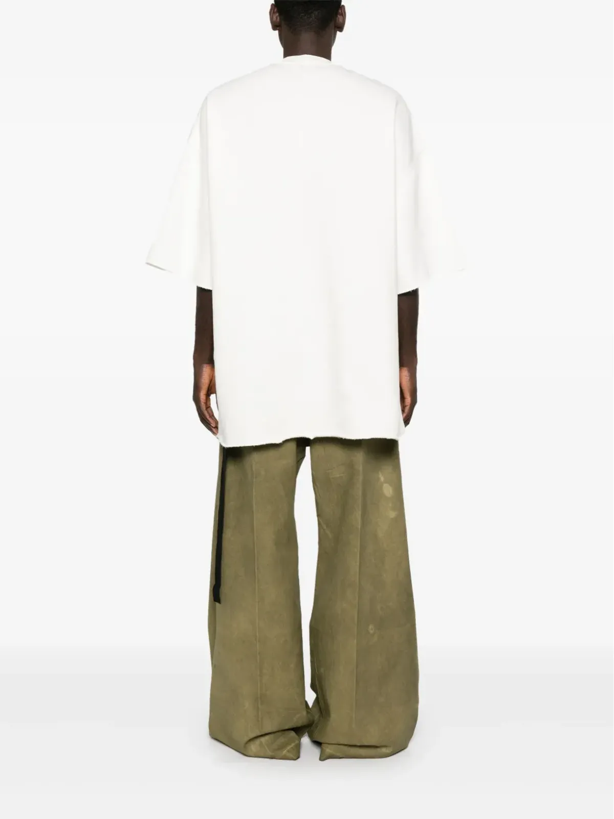 Rick Owens DRKSHDW Tommy T Tシャツ - ホワイト - 画像4