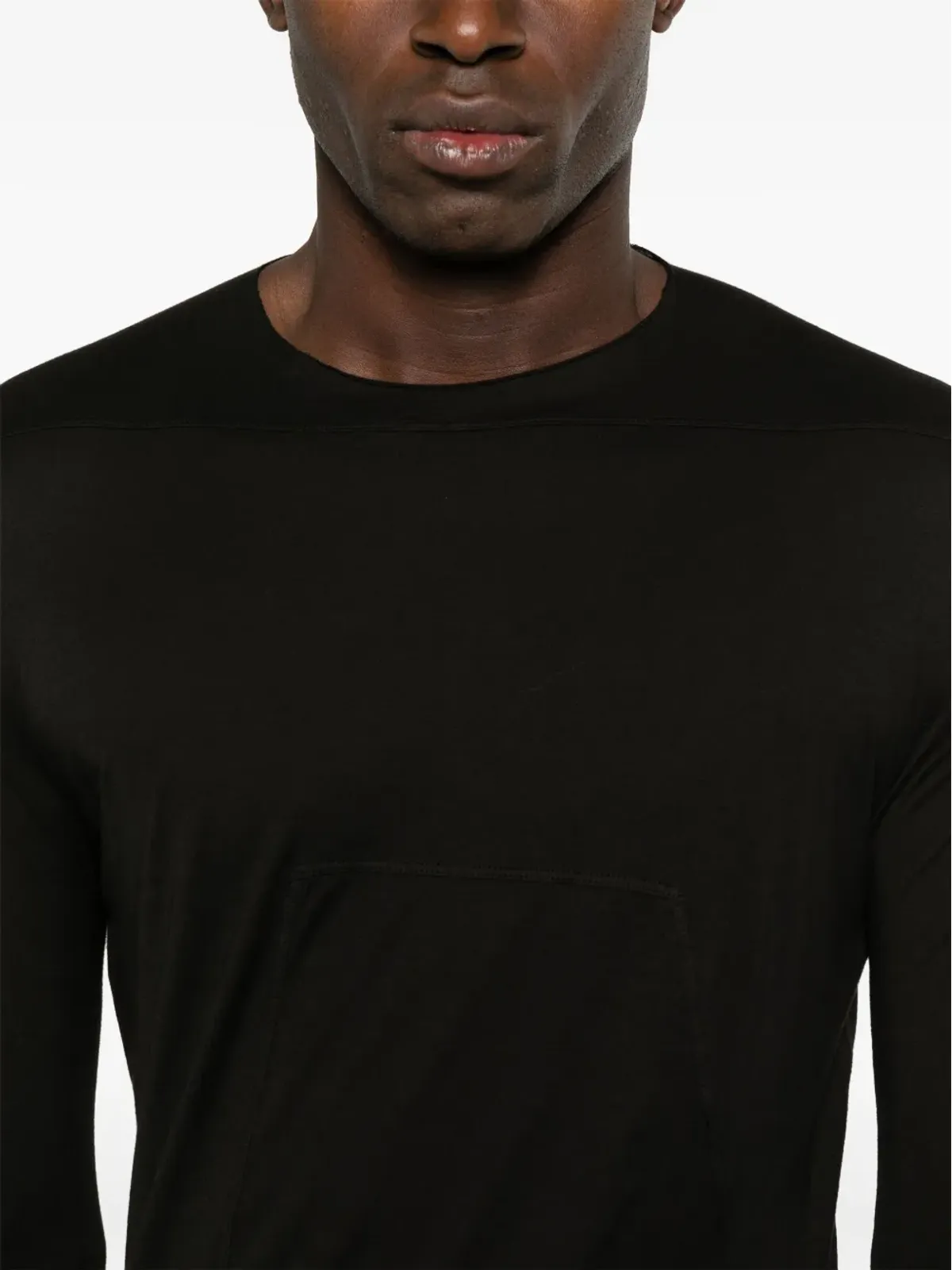 Rick Owens DRKSHDW Edfu Tシャツ - ブラック - 画像5
