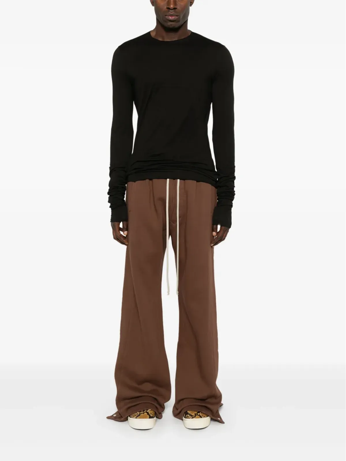 Rick Owens DRKSHDW Edfu Tシャツ - ブラック - 画像2
