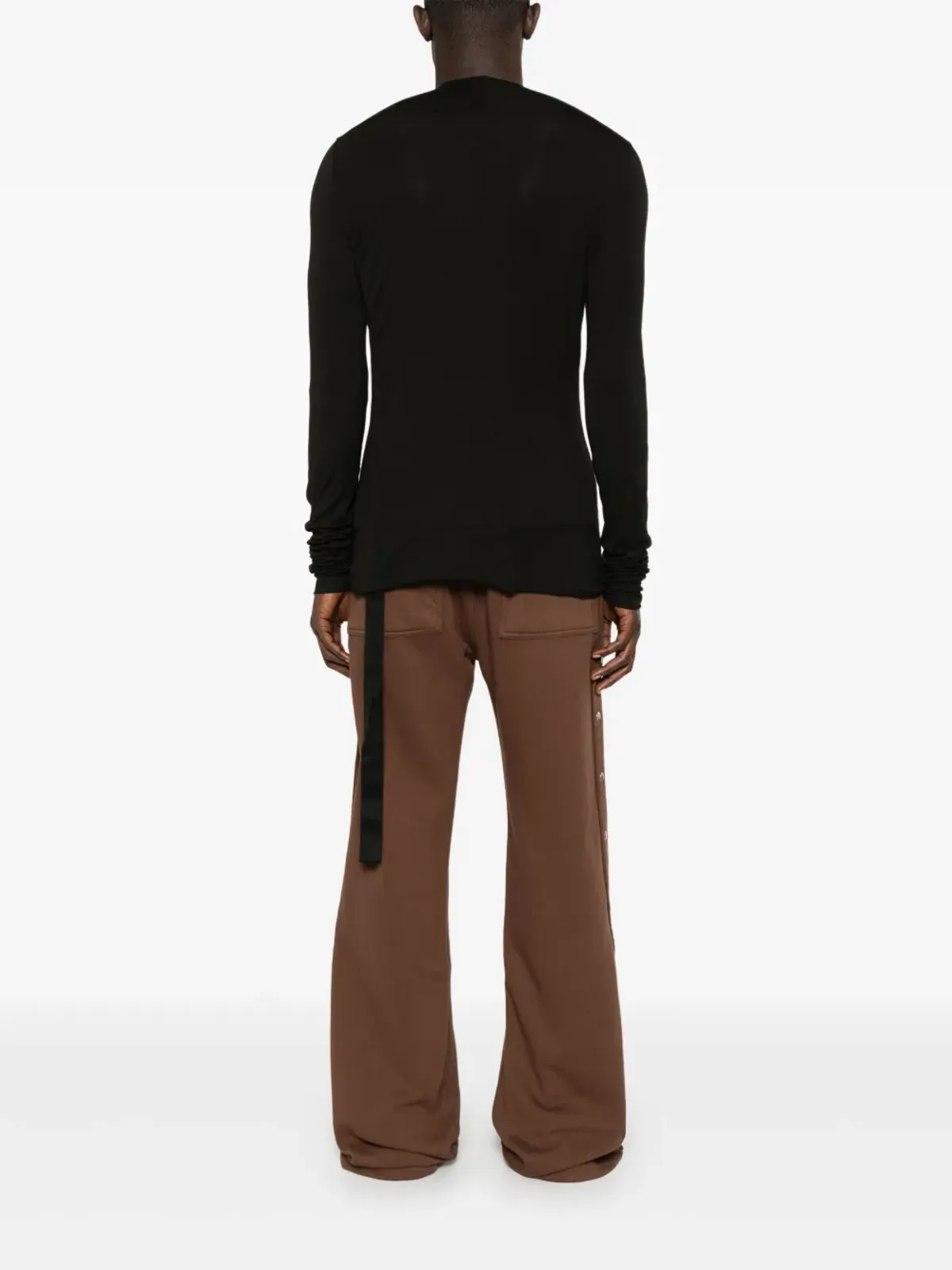 Rick Owens DRKSHDW Edfu Tシャツ - ブラック - 画像4