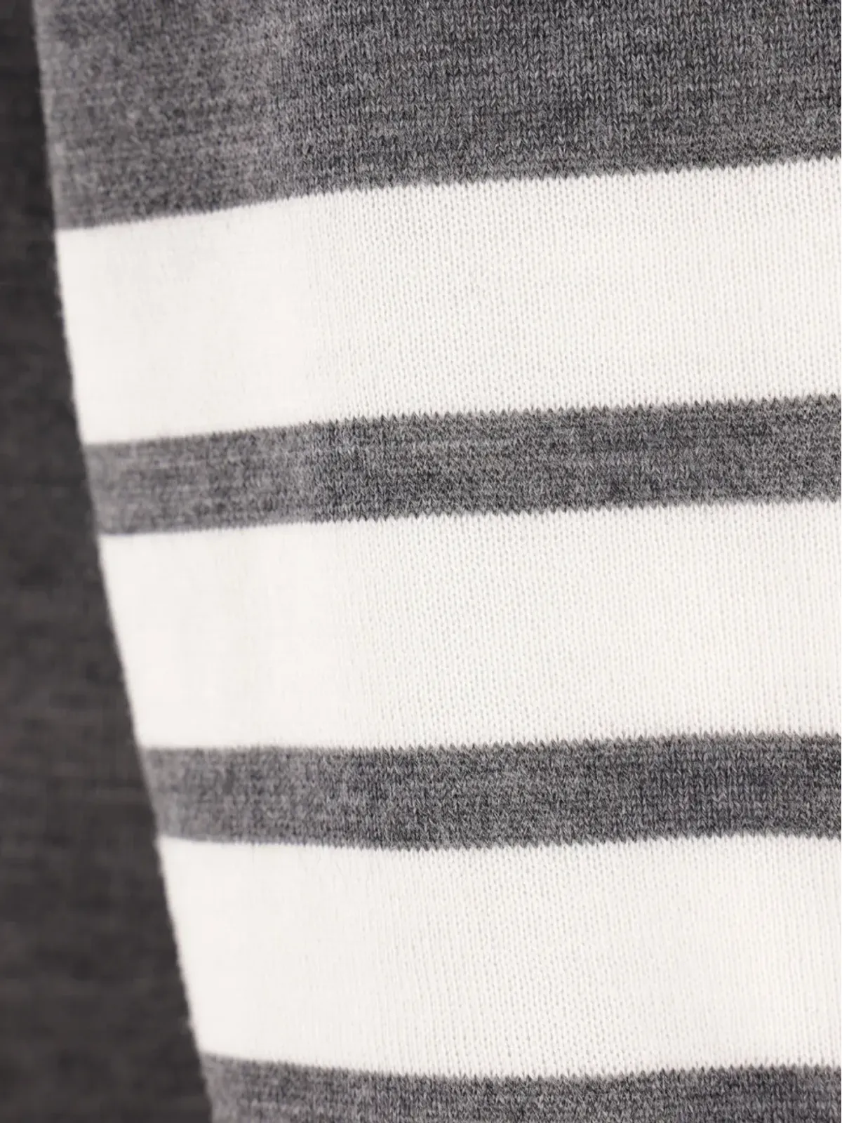 Thom Browne 半袖 ヴァージンウール ポロシャツ - グレー - 画像3