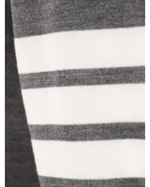 Thom Browne 半袖 ヴァージンウール ポロシャツ - グレー - サムネイル3