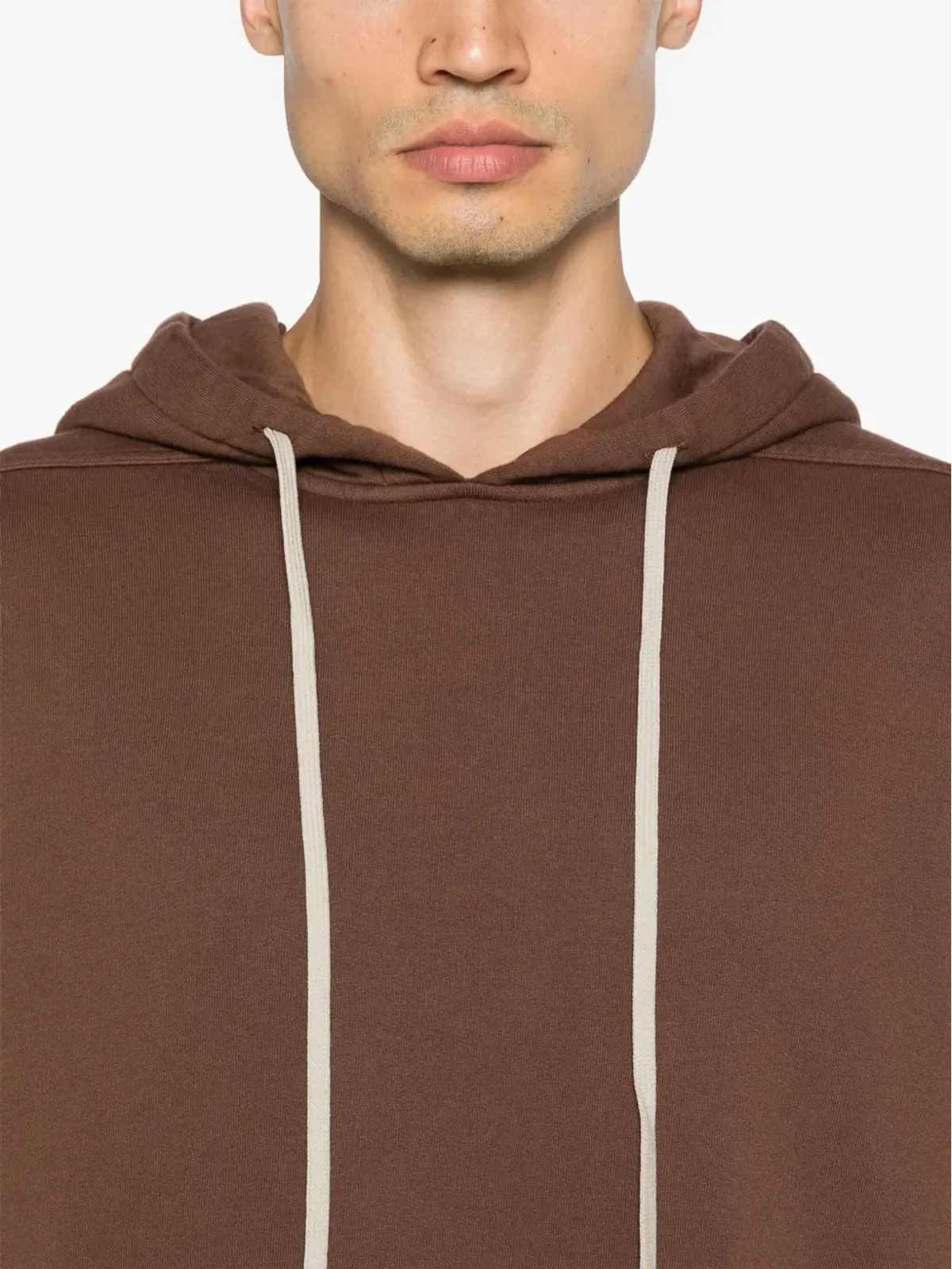 Rick Owens DRKSHDW グランベリーフーディー ブラウン - 画像5