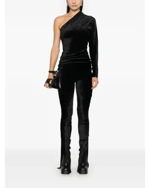 Rick Owens Lilies Svita トラウザーズ ブラック - サムネイル2