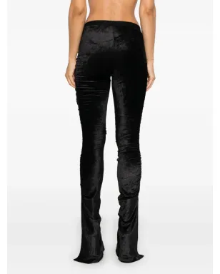 Rick Owens Lilies Svita トラウザーズ ブラック - サムネイル4
